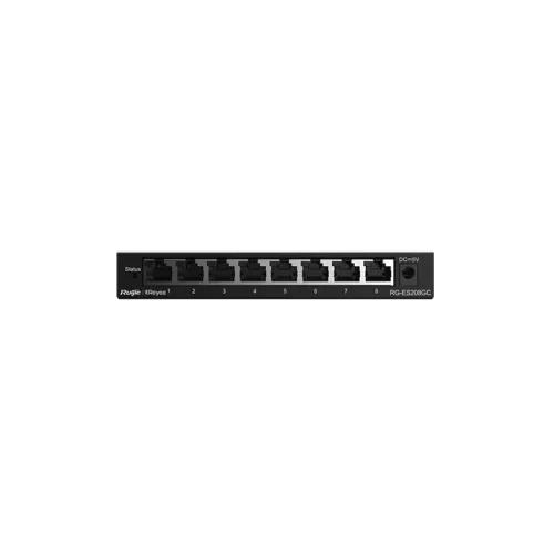 RUIJIE REYEE RG-ES208GC 8 PORT GIGABIT CLOUD MANAGED SWITCH