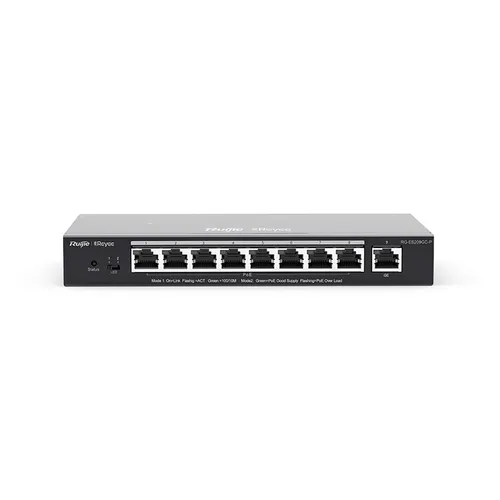 Ruijie Reyee RG-ES209GC-P 9-Port Gigabit Smart Cloud Managed PoE Network Switch