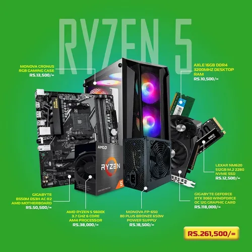 Ryzen 5 5600X Workstation PC