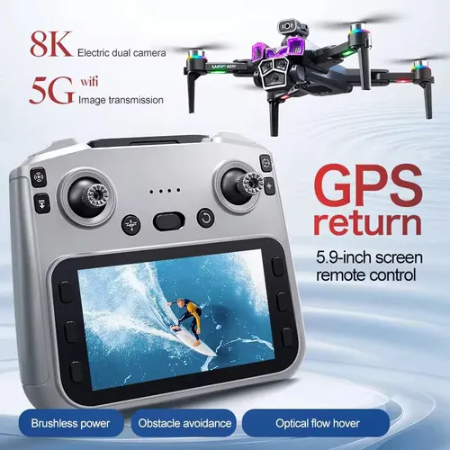 S119 Drone HD 8k Camera Aerial Photography Professional Quadcopter Foldable Mini RC Obstacle Avoidance Helicopter