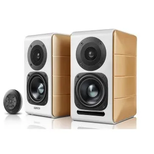 S880DB Hi-Res Audio Certified Active 2.0 Bluetooth Bookshelf Speakers