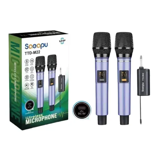Saeapu TTD-M12 UHF Wireless Microphone