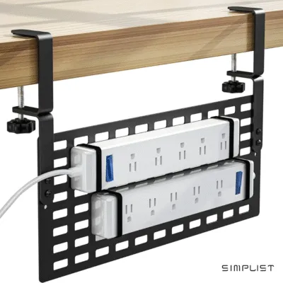 SafeLine Vertical Under Desk Cable Management Tray – 16″ Inch