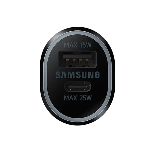 Samsung 25W + 15W Super Fast Dual Car Charger