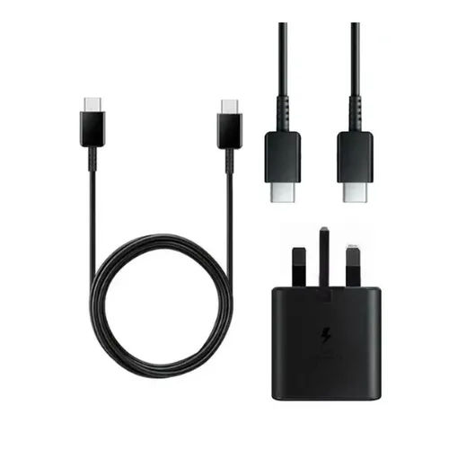 Samsung 45W 3Pin 2 in 1 Original Travel Adapter - UAE Version