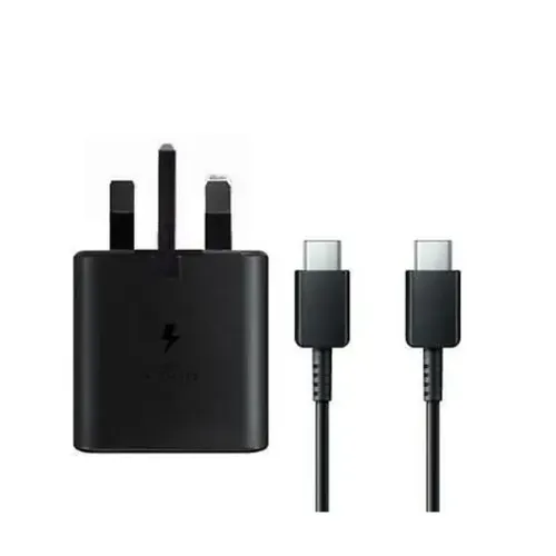 Samsung 45W 3Pin 2 in 1 Original Travel Adapter - UAE Version