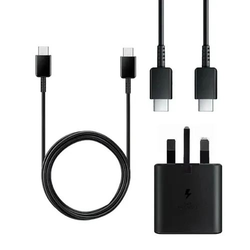 Samsung 45W Adapter with USB-C to USB-C Cable