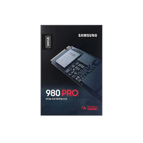 Samsung 980 Pro NVMe M.2 500GB PCIe 4.0  Internal SSD