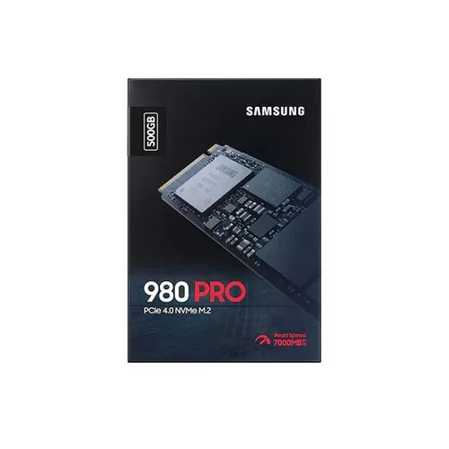 Samsung 980 Pro NVMe M.2 500GB PCIe 4.0  Internal SSD