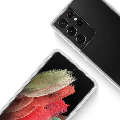 Samsung Clear Standing Cover for S21 Ultra