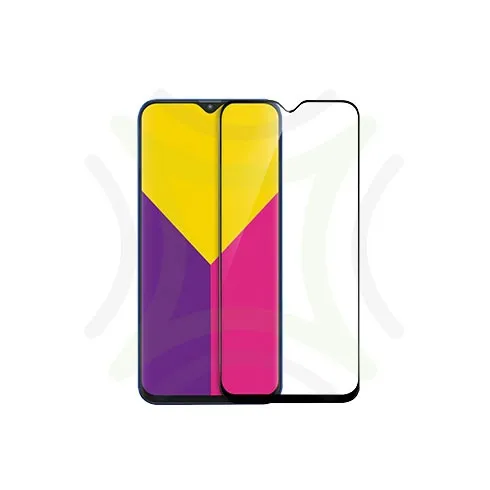 Samsung Galaxy A10 + Full Glue Tempered Glass + Back Cover - Bundle Pack