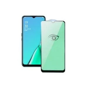 Samsung Galaxy A50s Eye Protection Green Tempered Glass
