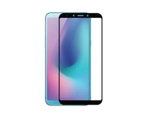 Samsung Galaxy A6s Full Glue Tempered Glass Screen Protector