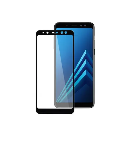 Samsung Galaxy A8 2018 Full Glue Tempered Glass Screen Protector