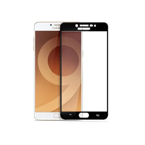 Samsung Galaxy C9 Pro Full Glue Tempered Glass Screen Protector