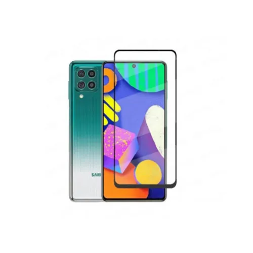 Samsung Galaxy F62 Full Glue Tempered Glass Screen Protector