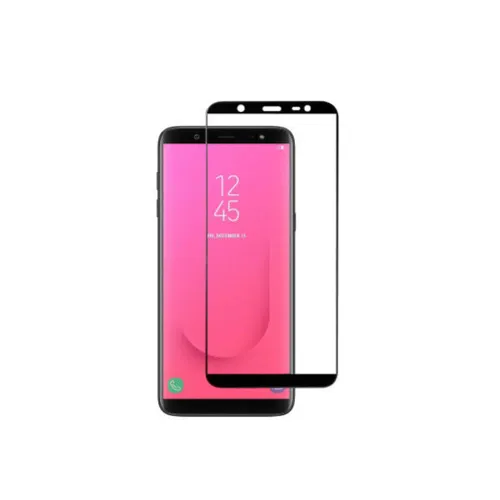 Samsung Galaxy J8 2018 Full Glue Tempered Glass Screen Protector