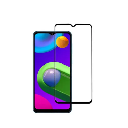 Samsung Galaxy M02 Full Glue Tempered Glass Screen Protector