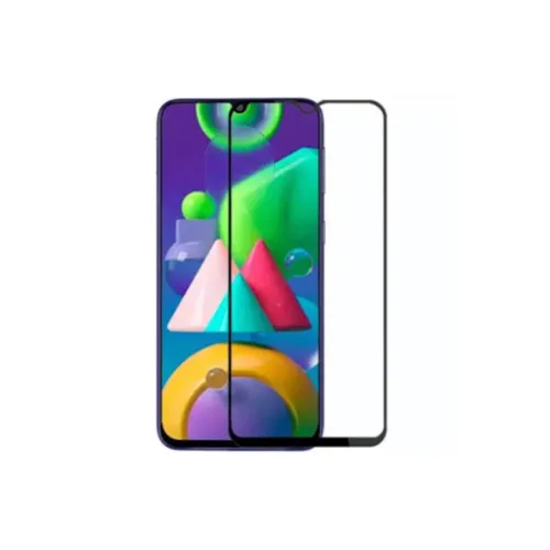 Samsung Galaxy M21 Full Glue Tempered Glass Screen Protector
