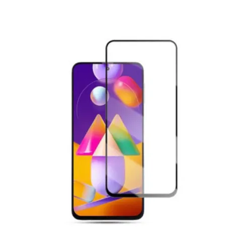 Samsung Galaxy M31s Full Glue Tempered Glass Screen Protector