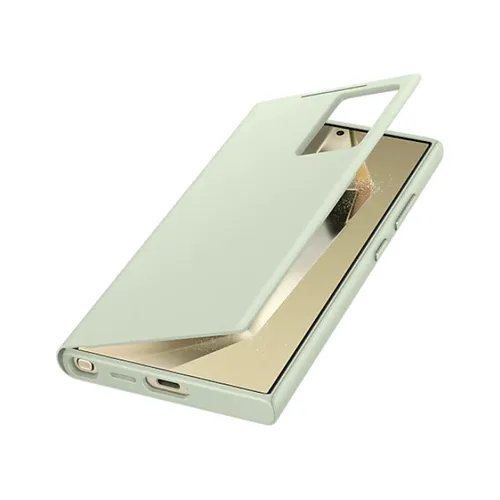Samsung Galaxy S24 Ultra Smart View Wallet Case Light Green