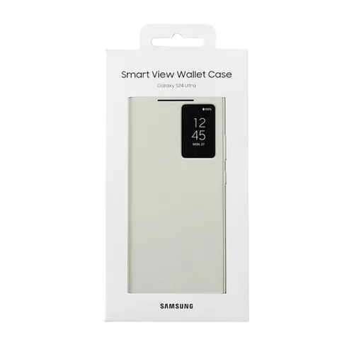 Samsung Galaxy S24 Ultra Smart View Wallet Case Light Green