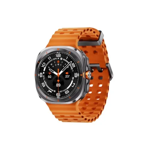 Samsung Galaxy Watch Ultra 47MM (2025) Titanium Gray - Orange Marine Band