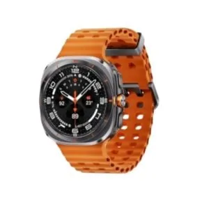 Samsung Galaxy Watch Ultra 47MM Titanium Gray – Orange Marine Band