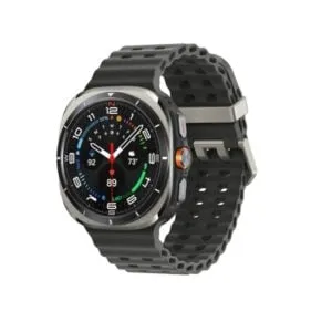 Samsung Galaxy Watch Ultra Titanium Silver - Black Marine Band