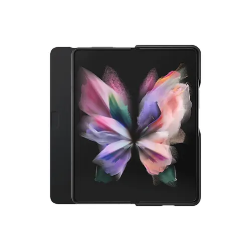 Samsung Galaxy Z Fold3 5G Black Leather Flip Cover