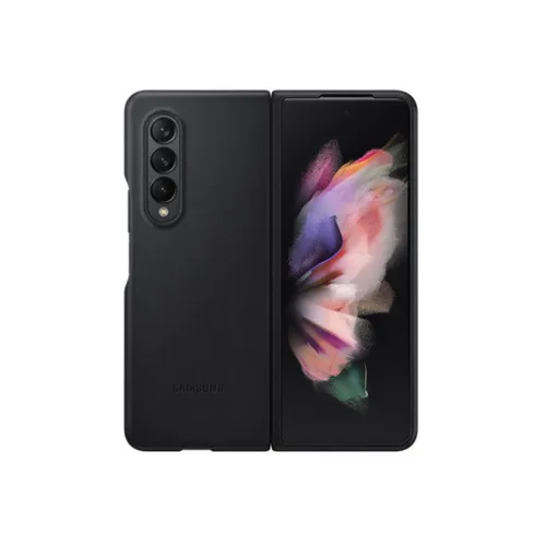 Samsung Leather Cover For Galaxy Z Fold3 5G (Original)