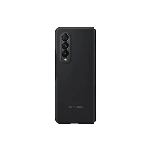 Samsung Silicone Cover For Galaxy Z Fold3 5G (Black)