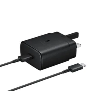 Samsung Super Fast Charging 2.0 45W Travel Adapter + USB Type-C to Type-C Cable