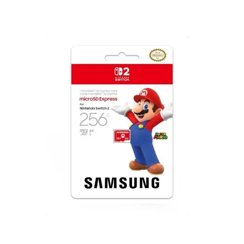 Samsung Super Mario microSDXC Express Card – 256GB for Nintendo Switch™ 2
