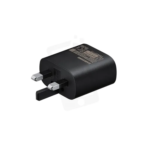 Samsung Travel Adaptor for SuperFast Charging (25W)  Black | 3 Pin