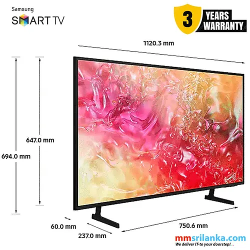 Samsung UA50DU7500RXSG Crystal 50 Inch UHD 4K Smart TV
