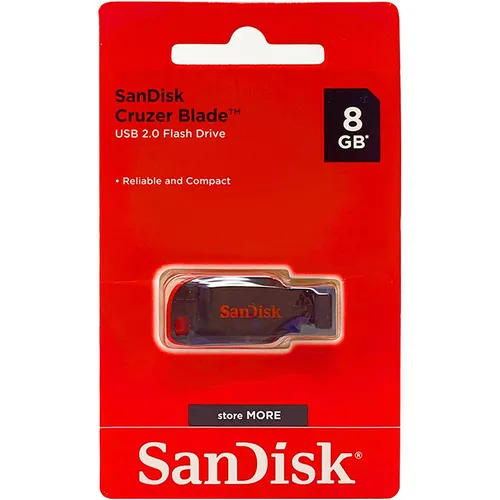 Sandisk Cruzer Blade 8GB USB 2.0 Flash Drive