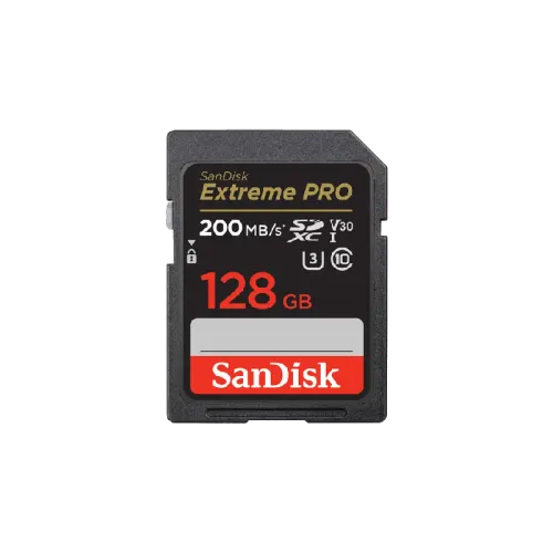 SANDISK EXTREEM PRO 128GB 200MBS SD (SDSDXXD-128G-GN4IN)(3y)