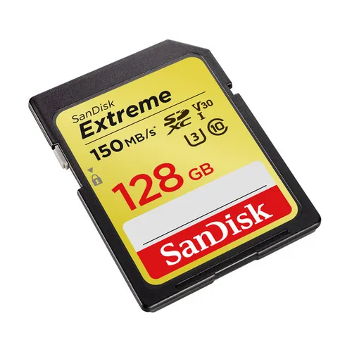 SanDisk Extreme 128GB SDXC 150MB/s UHS-I Memory Card