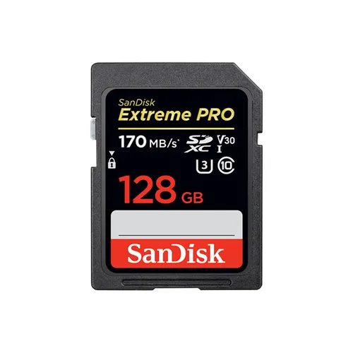SanDisk Extreme PRO 128GB SDXC 170MB/s UHS-I Memory Card