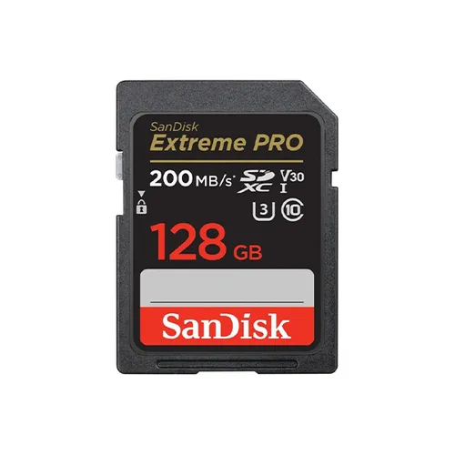 SanDisk Extreme PRO 128GB SDXC 200MB/s UHS-I Memory Card