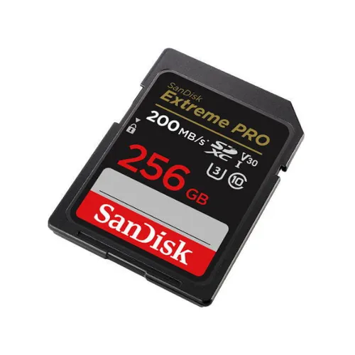 Sandisk Extreme Pro 256GB 200MBS SDXC UHS-l Card