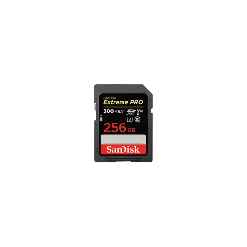 SANDISK EXTREME PRO 256GB 300MBs SDHC MEMORY (SDSDXDK-256G-GN41N ) (3y)