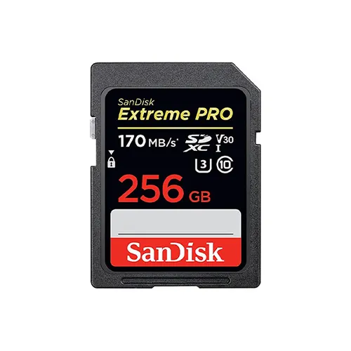 SanDisk Extreme PRO 256GB SDXC 170MB/s UHS-I Memory Card