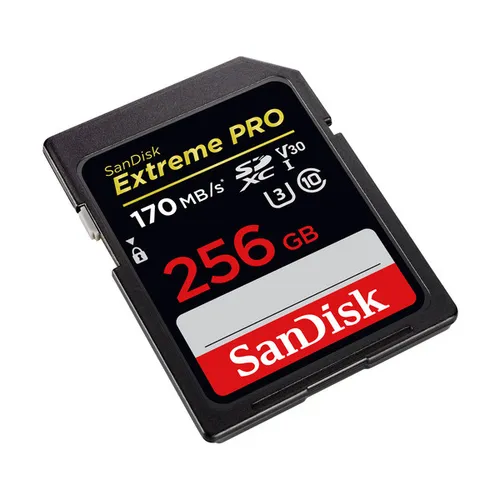 SanDisk Extreme PRO 256GB SDXC 170MB/s UHS-I Memory Card