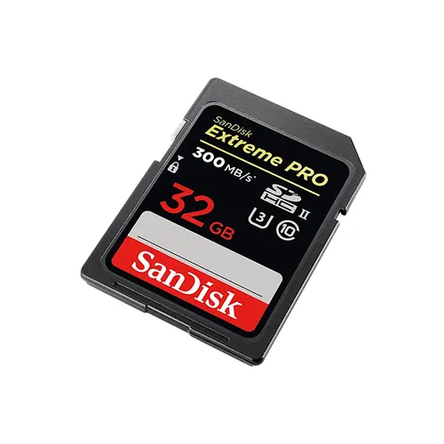 SanDisk Extreme Pro 32GB SDHC 300MB/s UHS-II Memory Card