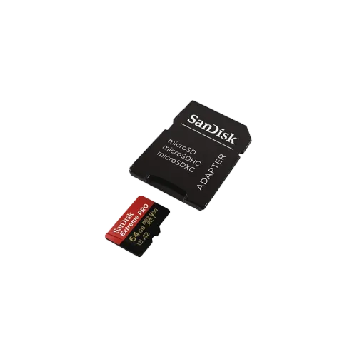 SANDISK EXTREME PRO 64GB 200MBS MICRO SD CARD(w/adaptor)-(3y)