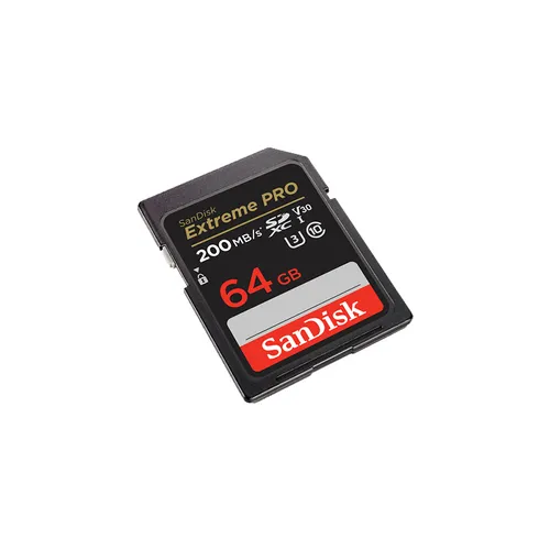 SANDISK EXTREME PRO 64GB 200MBS SD MEMORY(SDSDXXU-064G-GN4IN)-(3y)