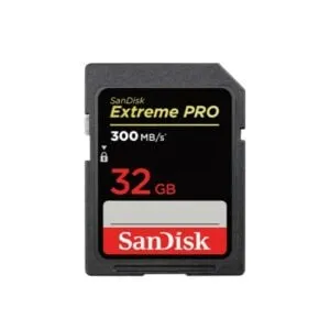 SanDisk Extreme PRO SDXC 32GB UHS-II 300MB/s Memory Card