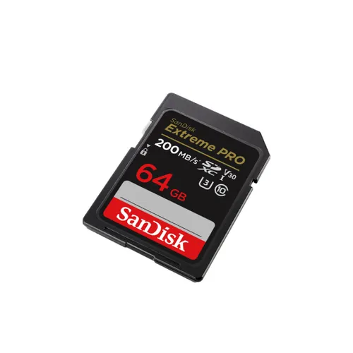 SanDisk Extreme PRO SDXC 64GB UHS-I 200MB/s Memory Card